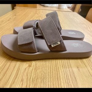 Violet Vans Slides